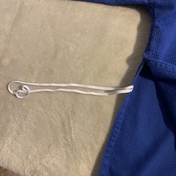 BMA Best Sangmoosa Taekwondo Uniform Gi USWC Black Belt Club Size 4‎ Blue MMA - Picture 7 of 13